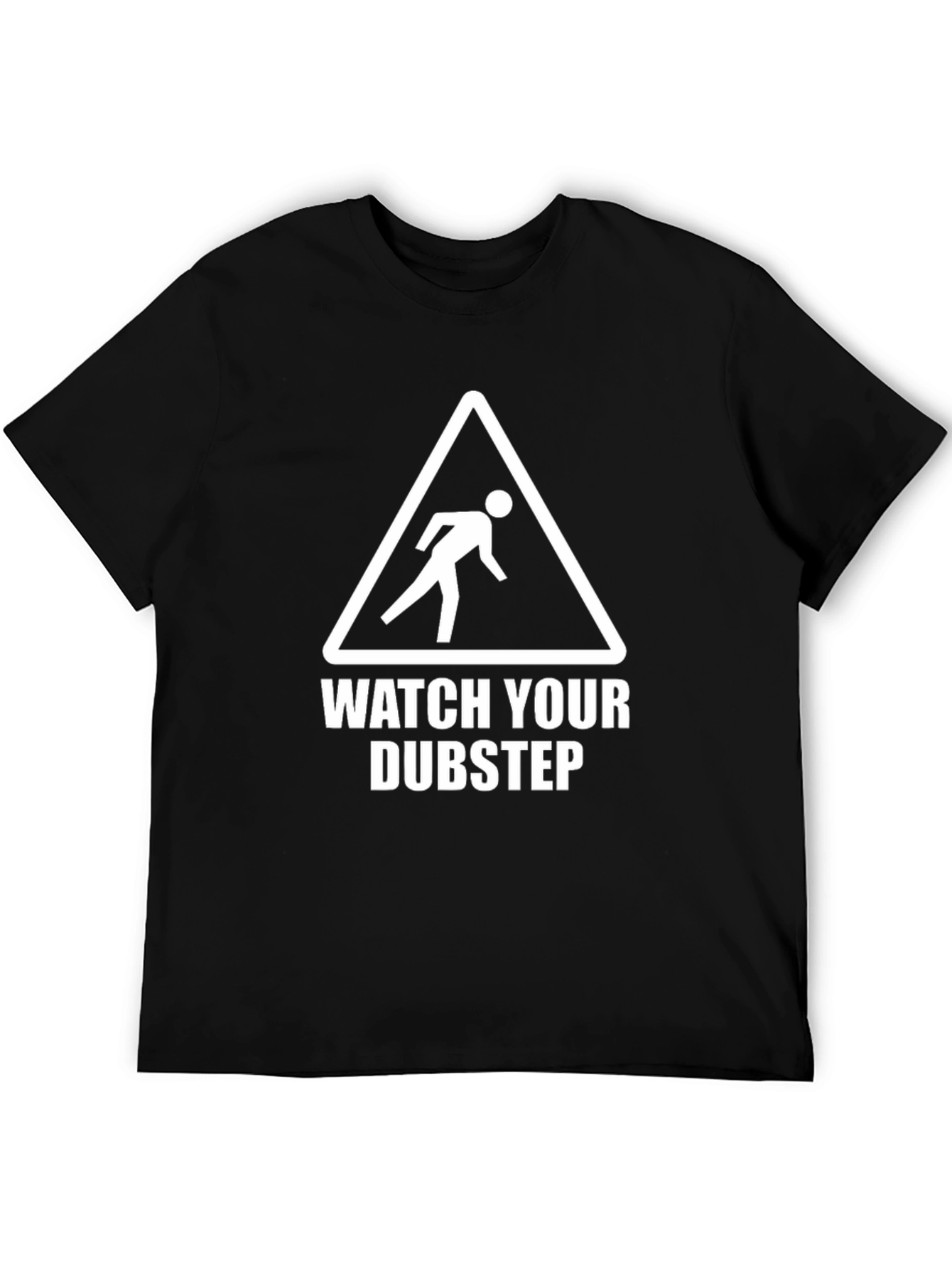 Watch Your Dubstep Graphic Tee - Black