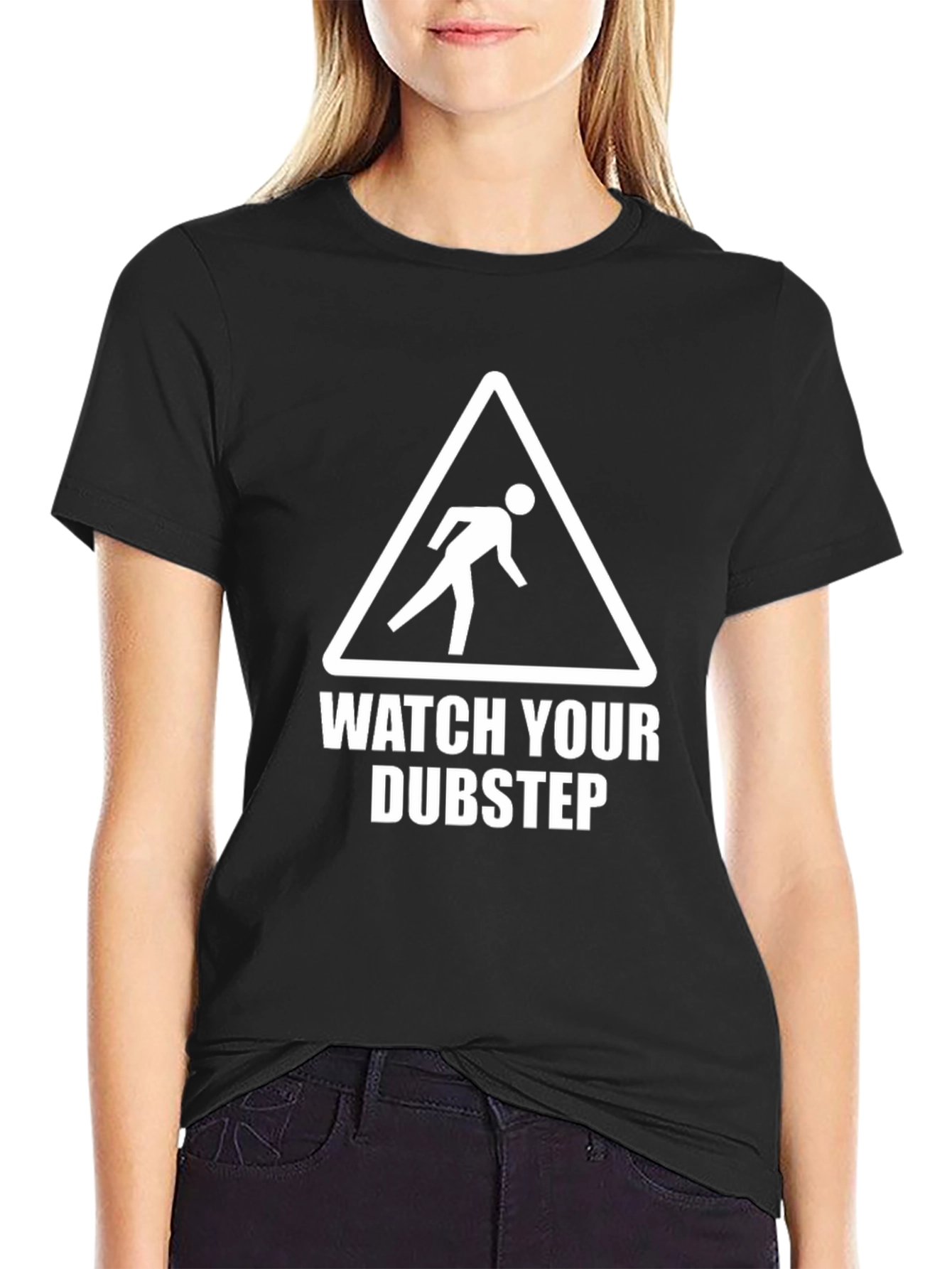 Watch Your Dubstep Graphic Tee - Black