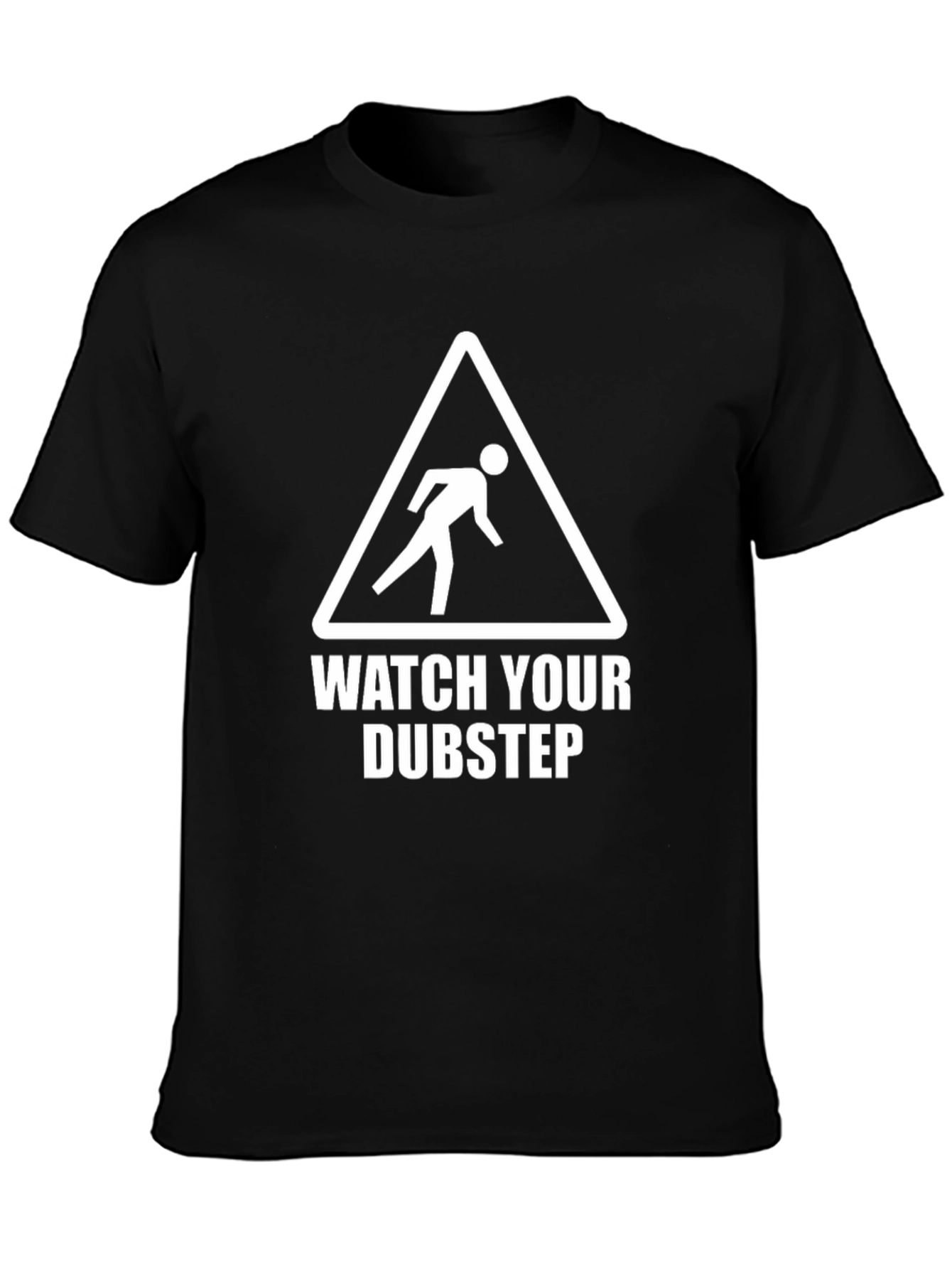 Watch Your Dubstep Graphic Tee - Black