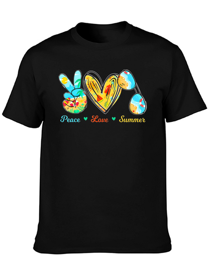 Peace Love Summer Graphic Tee