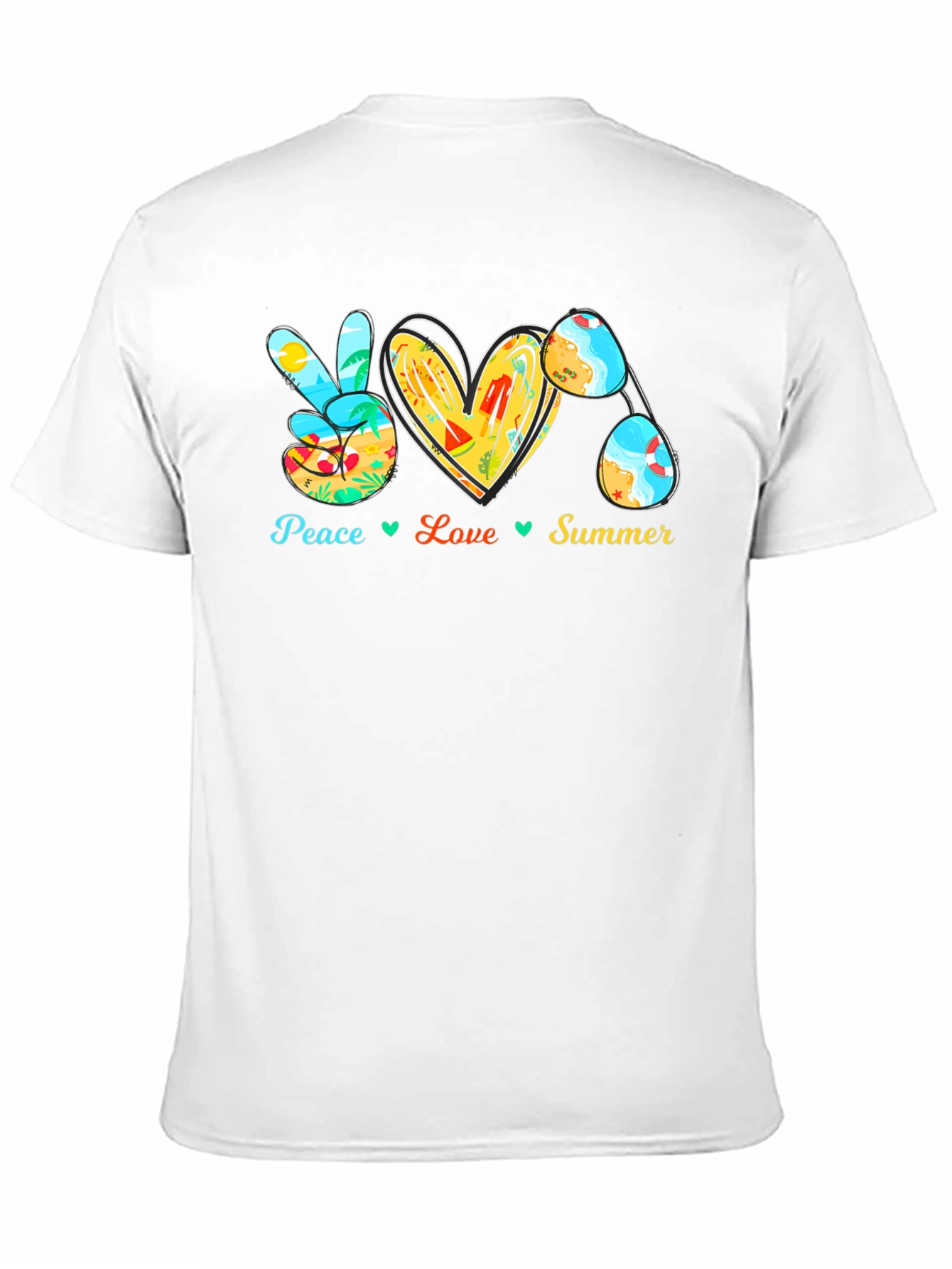 Peace Love Summer Graphic Tee