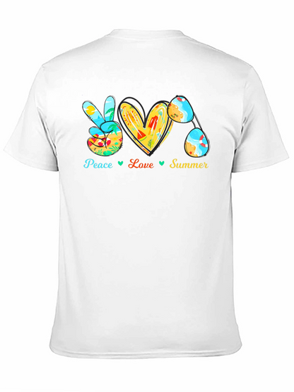 Peace Love Summer Graphic Tee
