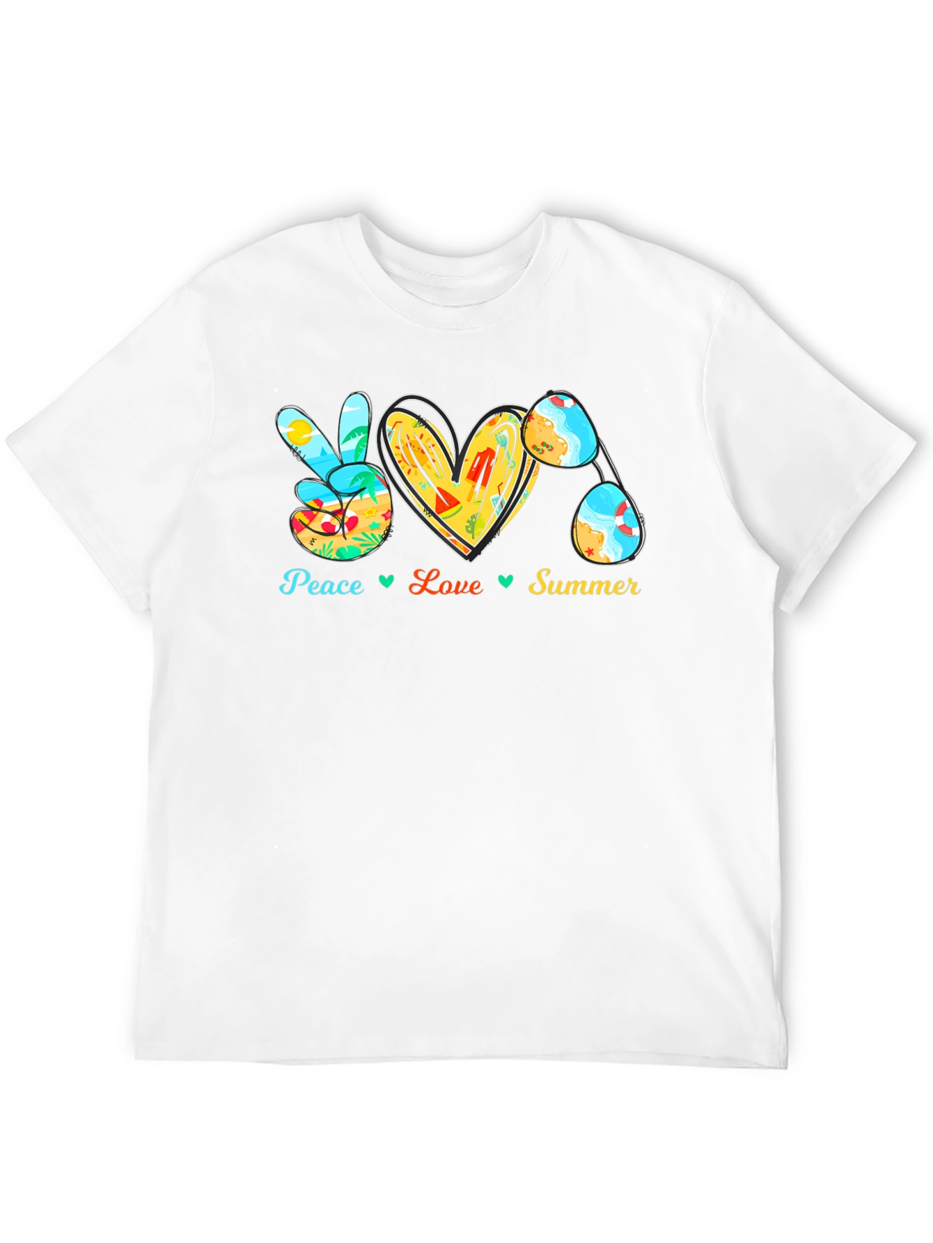 Peace Love Summer Graphic Tee