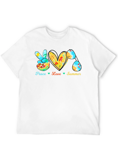 Peace Love Summer Graphic Tee
