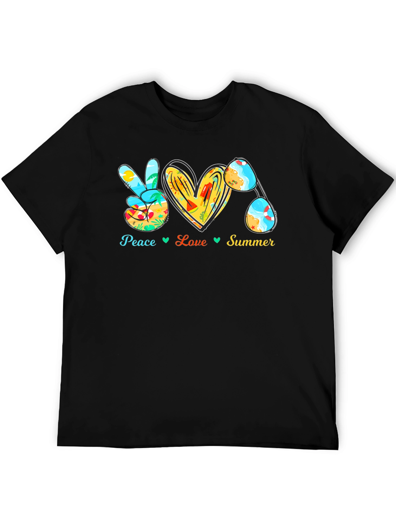 Peace Love Summer Graphic Tee