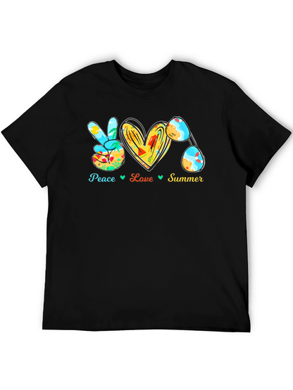 Peace Love Summer Graphic Tee