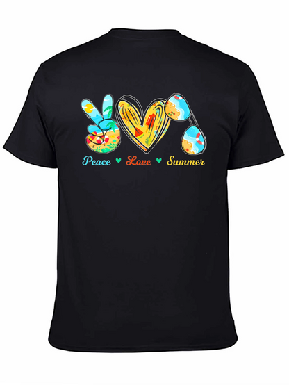 Peace Love Summer Graphic Tee