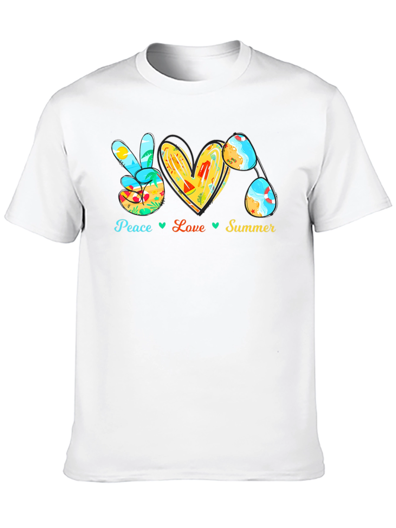 Peace Love Summer Graphic Tee