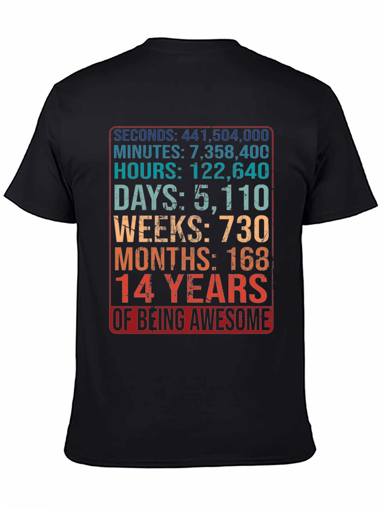 14 Years of Awesome Graphic T-Shirt
