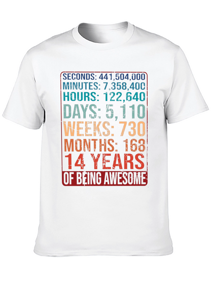 14 Years of Awesome Graphic T-Shirt