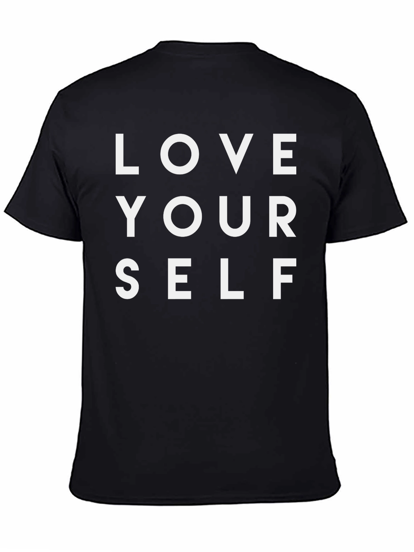 Love Yourself Black Graphic Tee