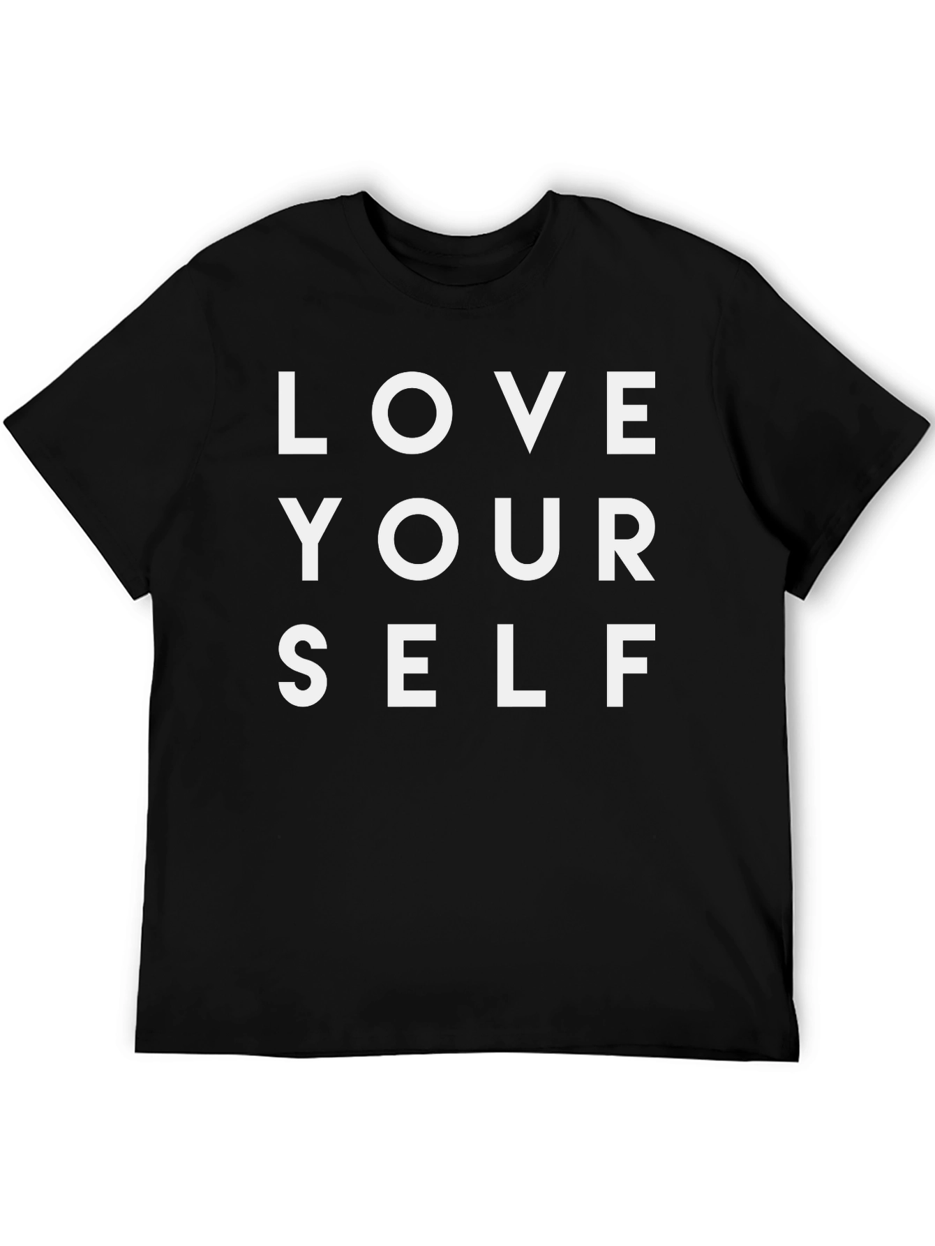 Love Yourself Black Graphic Tee