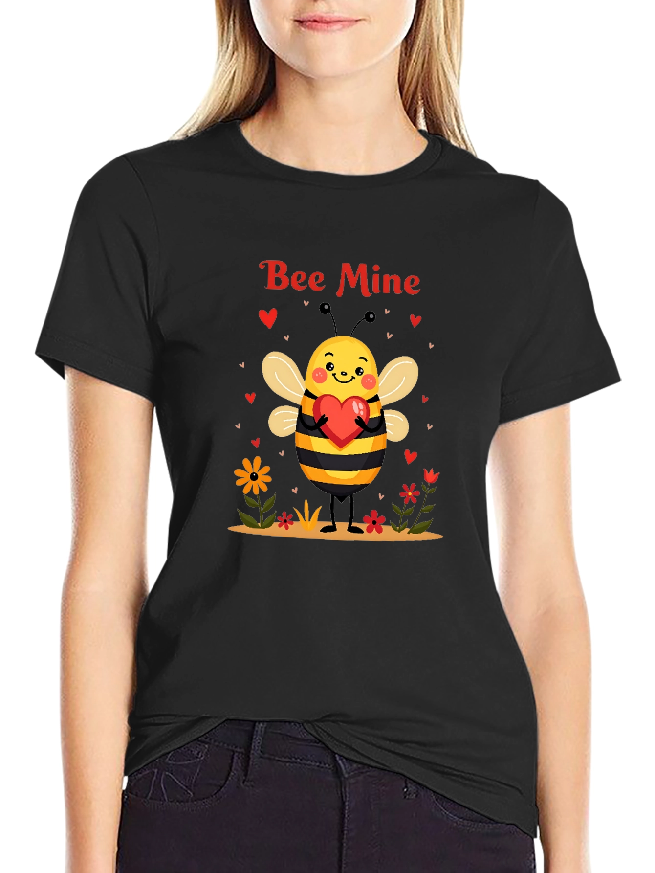 Bee Mine Valentines Day T-Shirt