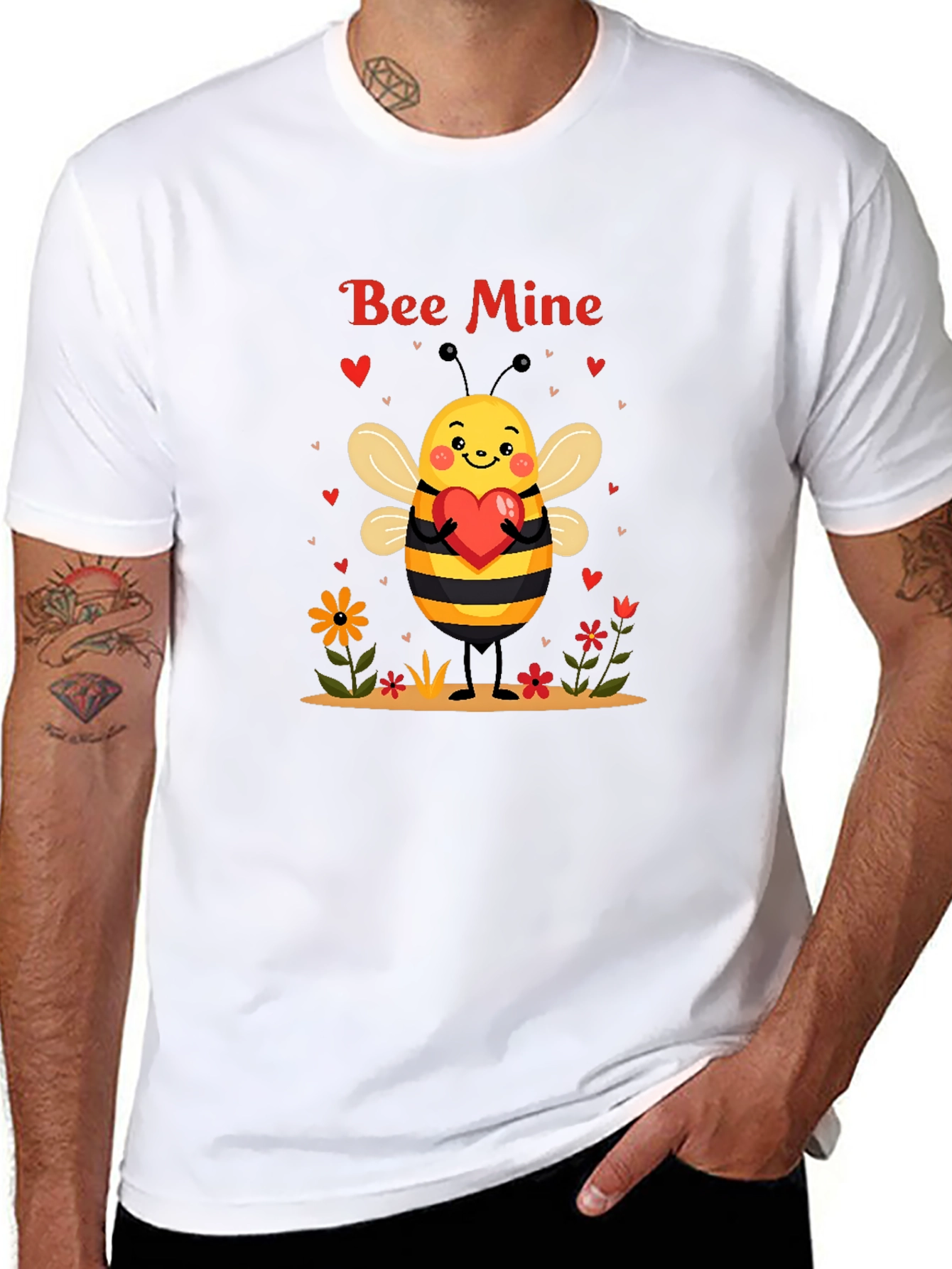 Bee Mine Valentines Day T-Shirt