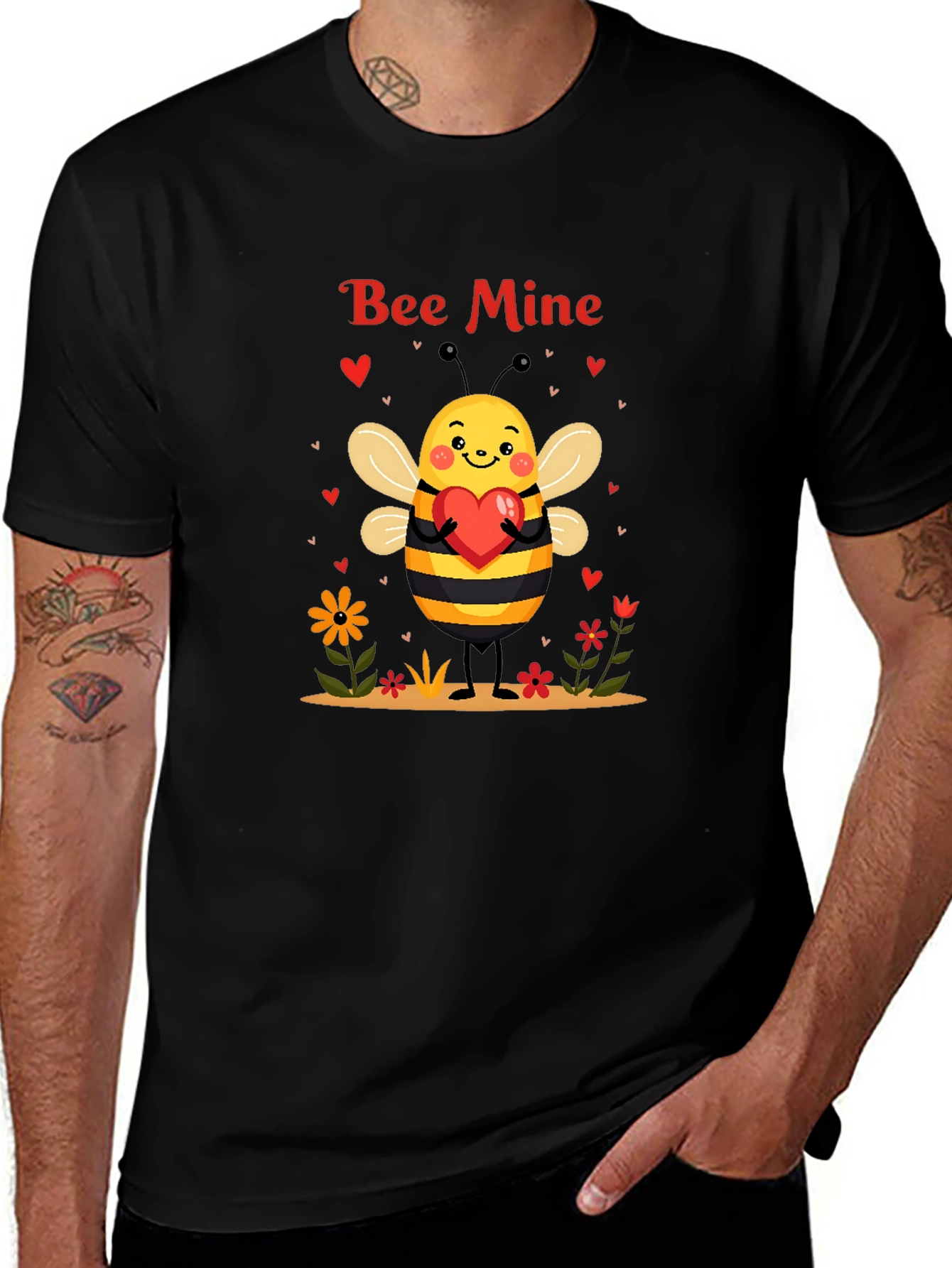 Bee Mine Valentines Day T-Shirt