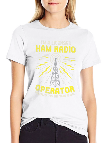 Licensed Ham Radio Operator T-Shirt