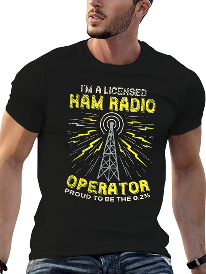 Licensed Ham Radio Operator T-Shirt