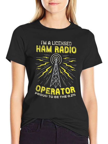 Licensed Ham Radio Operator T-Shirt