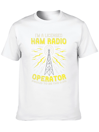 Licensed Ham Radio Operator T-Shirt