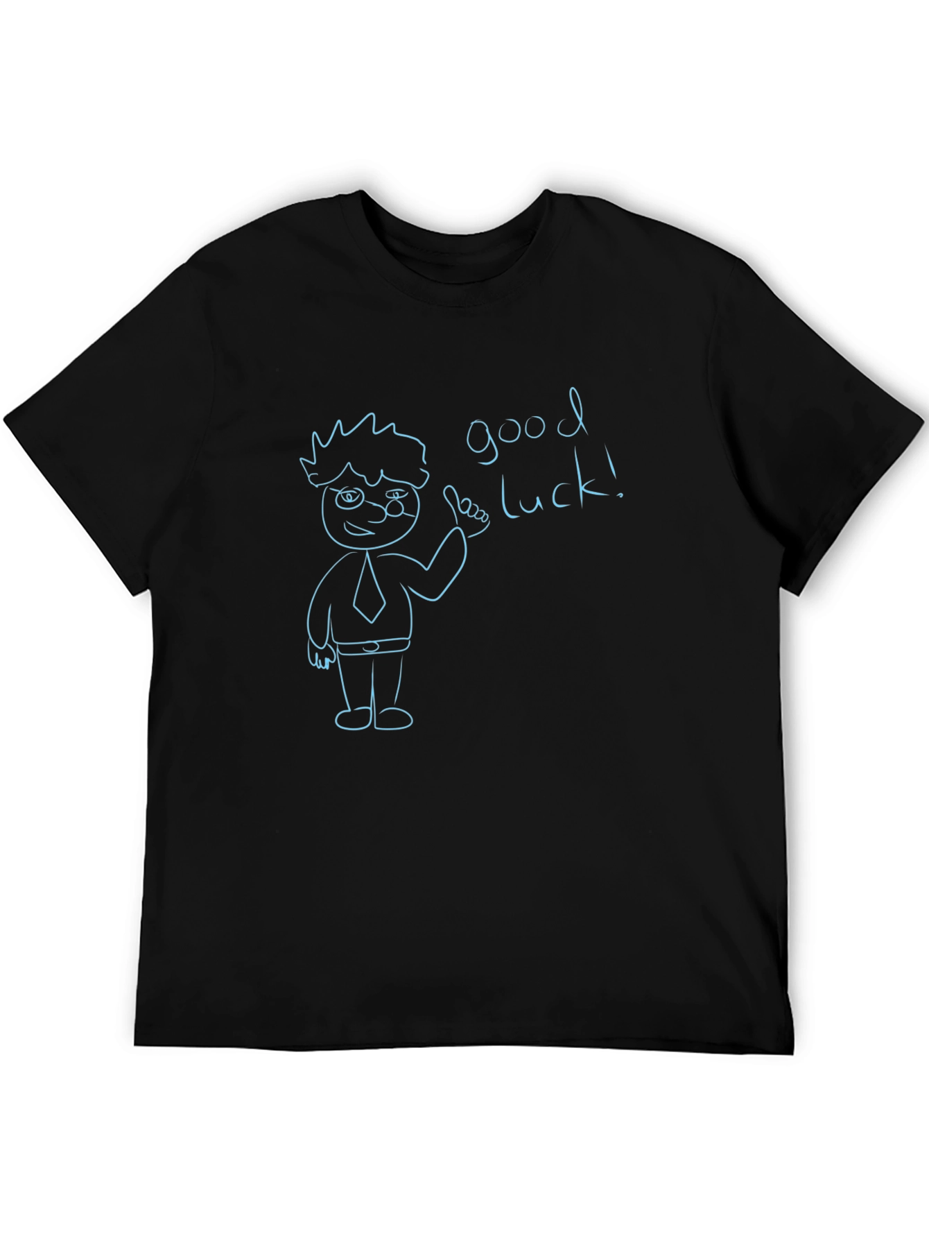 Good Luck Graphic Tee - Black