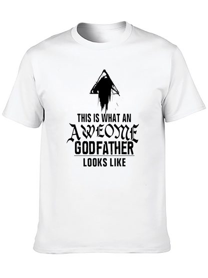 Awesome Godfather T-Shirt - Stylish Black Tee