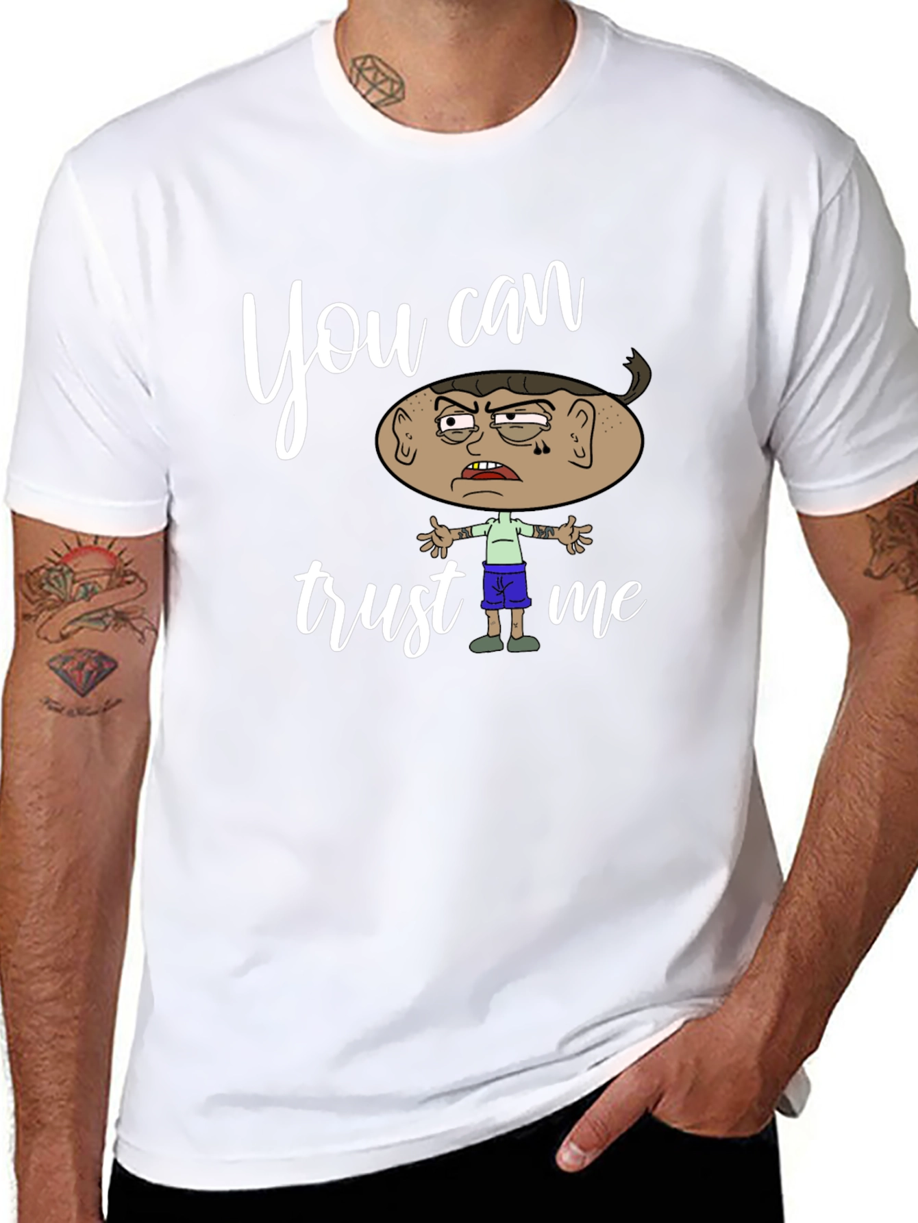 Funny You Can Trust Me Graphic Tee