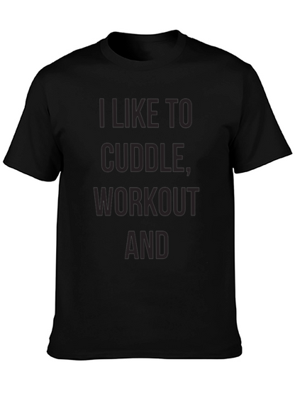 Cuddle Workout and T-Shirt
