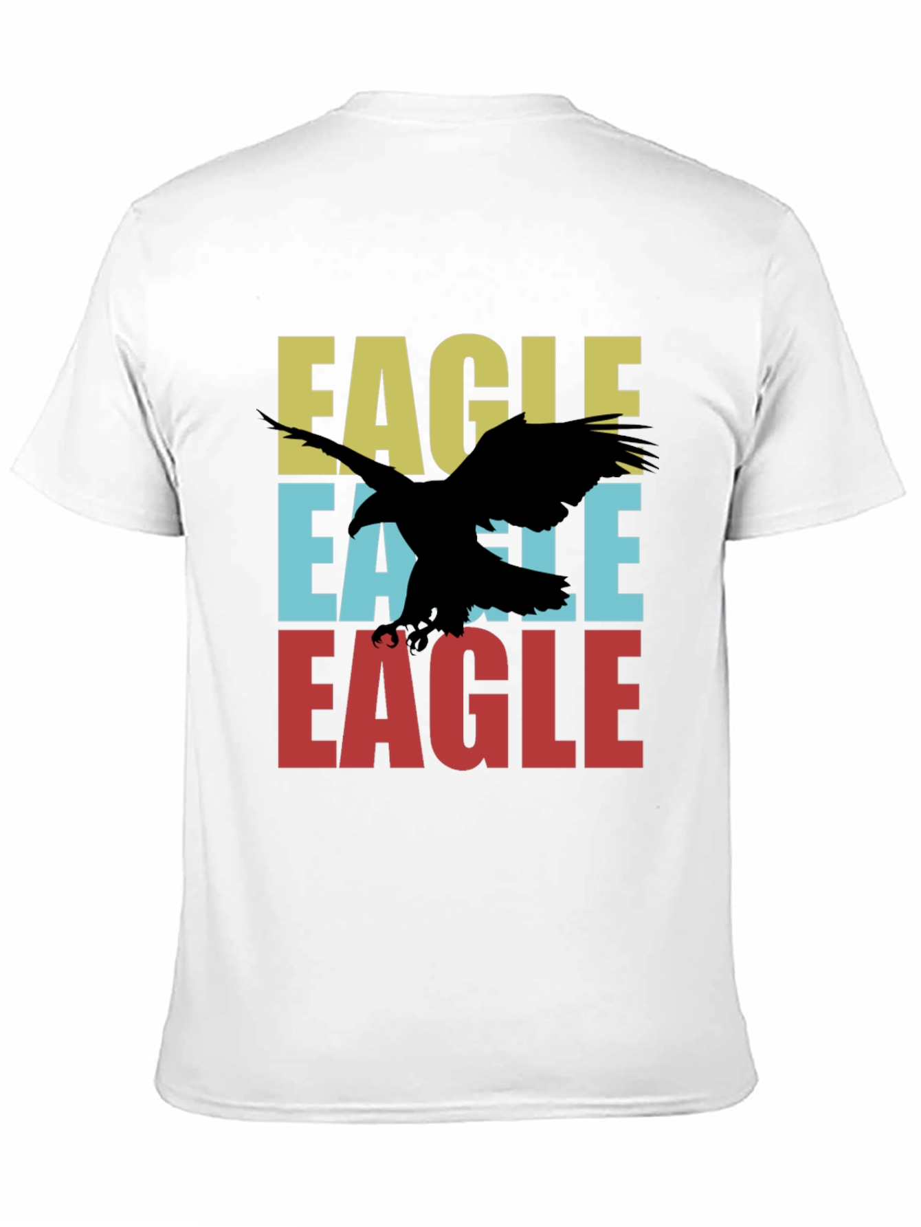 Retro Eagle Graphic Tee - Cool Bird Lover Design
