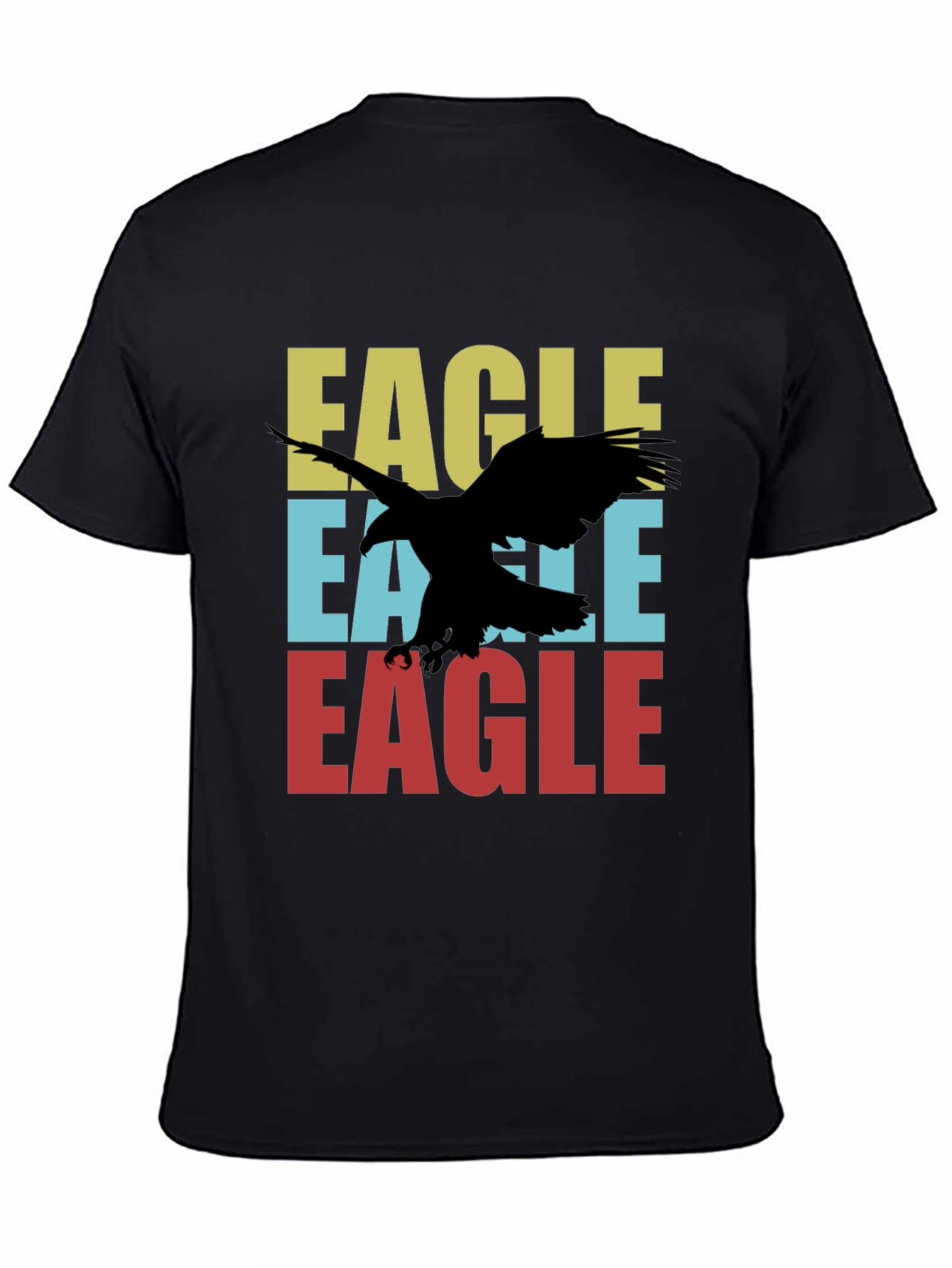 Retro Eagle Graphic Tee - Cool Bird Lover Design