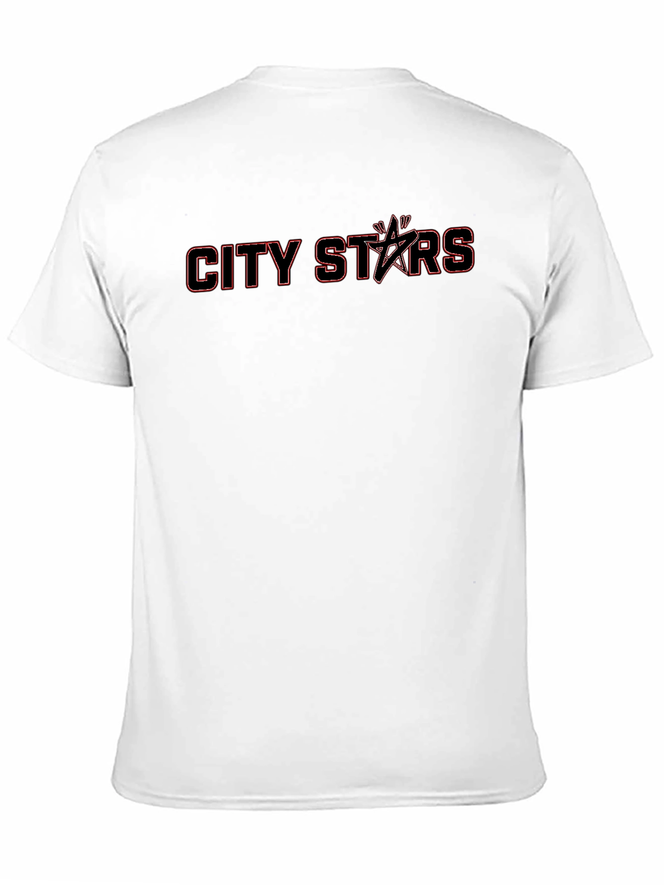 City Stars Black Graphic Tee
