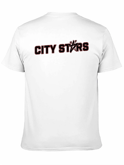 City Stars Black Graphic Tee