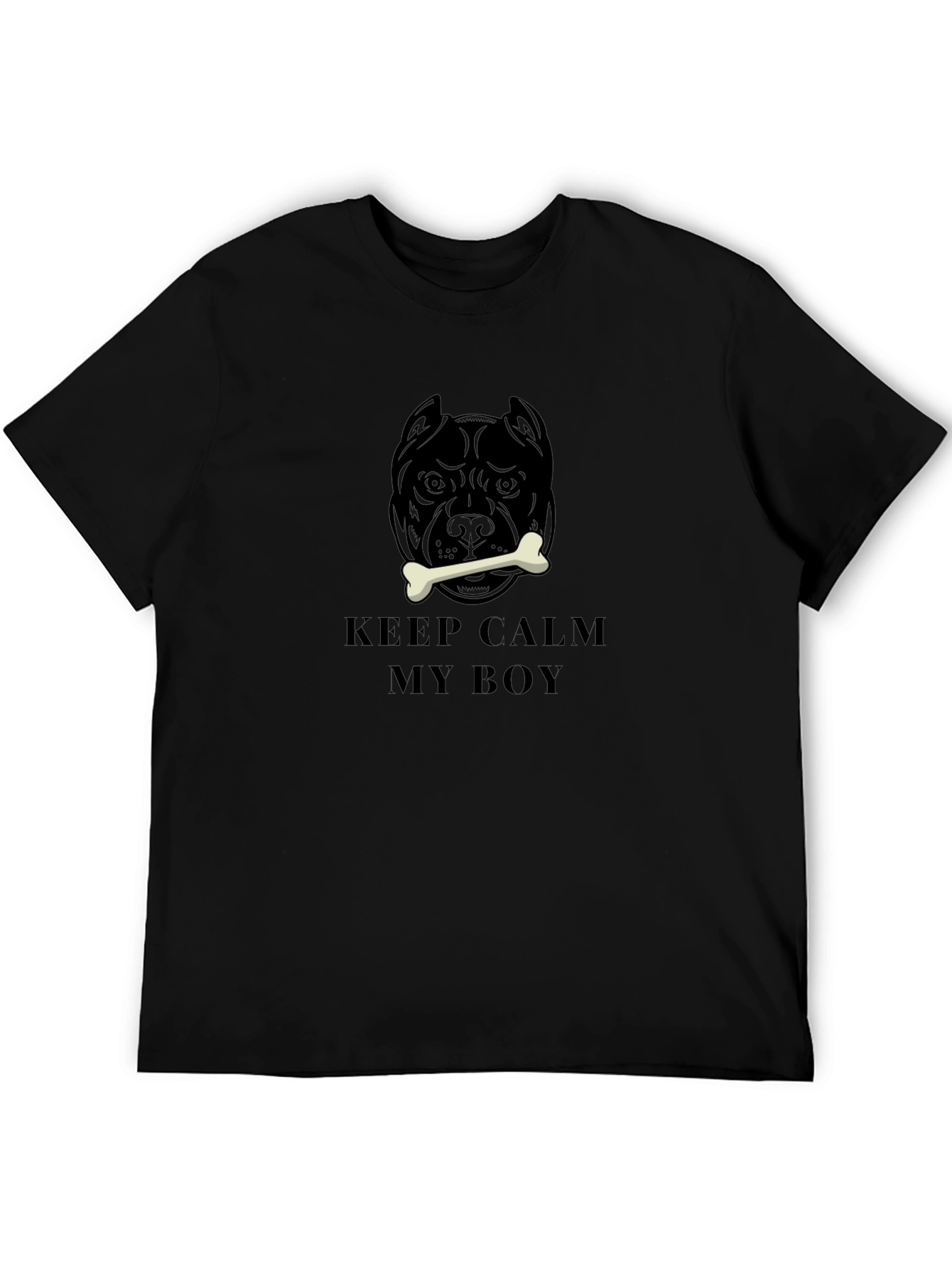 Keep Calm Pitbull T-Shirt - Dog Lover Tee
