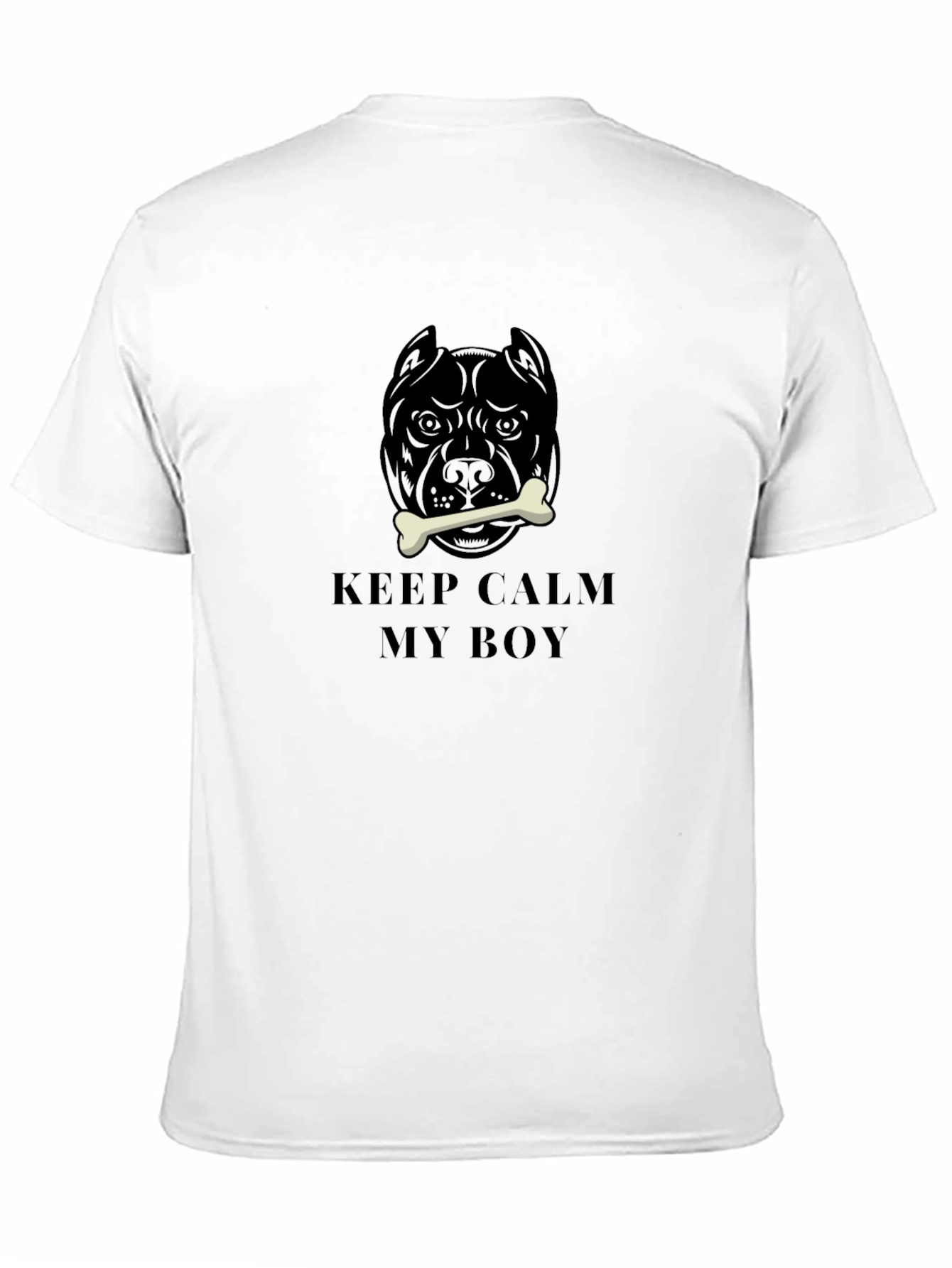 Keep Calm Pitbull T-Shirt - Dog Lover Tee