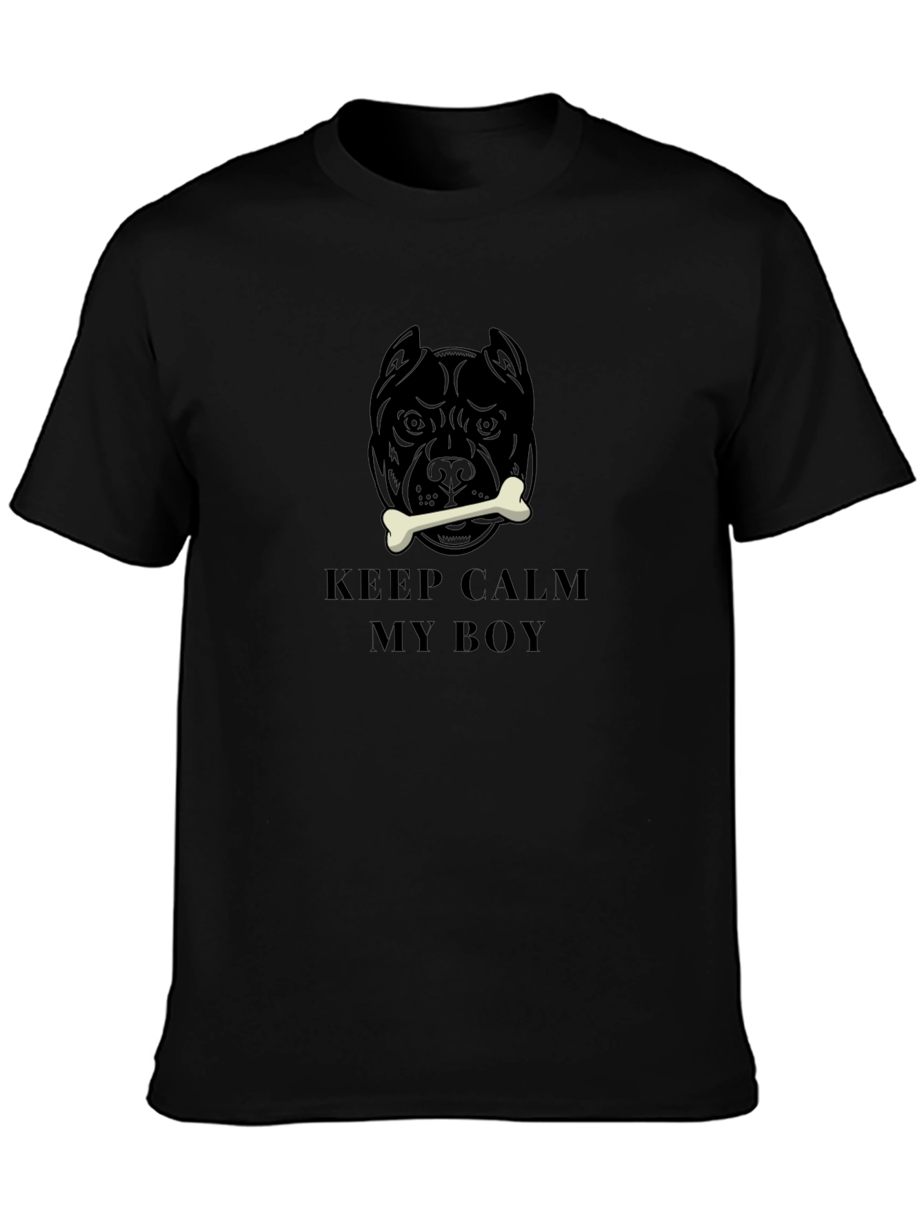 Keep Calm Pitbull T-Shirt - Dog Lover Tee