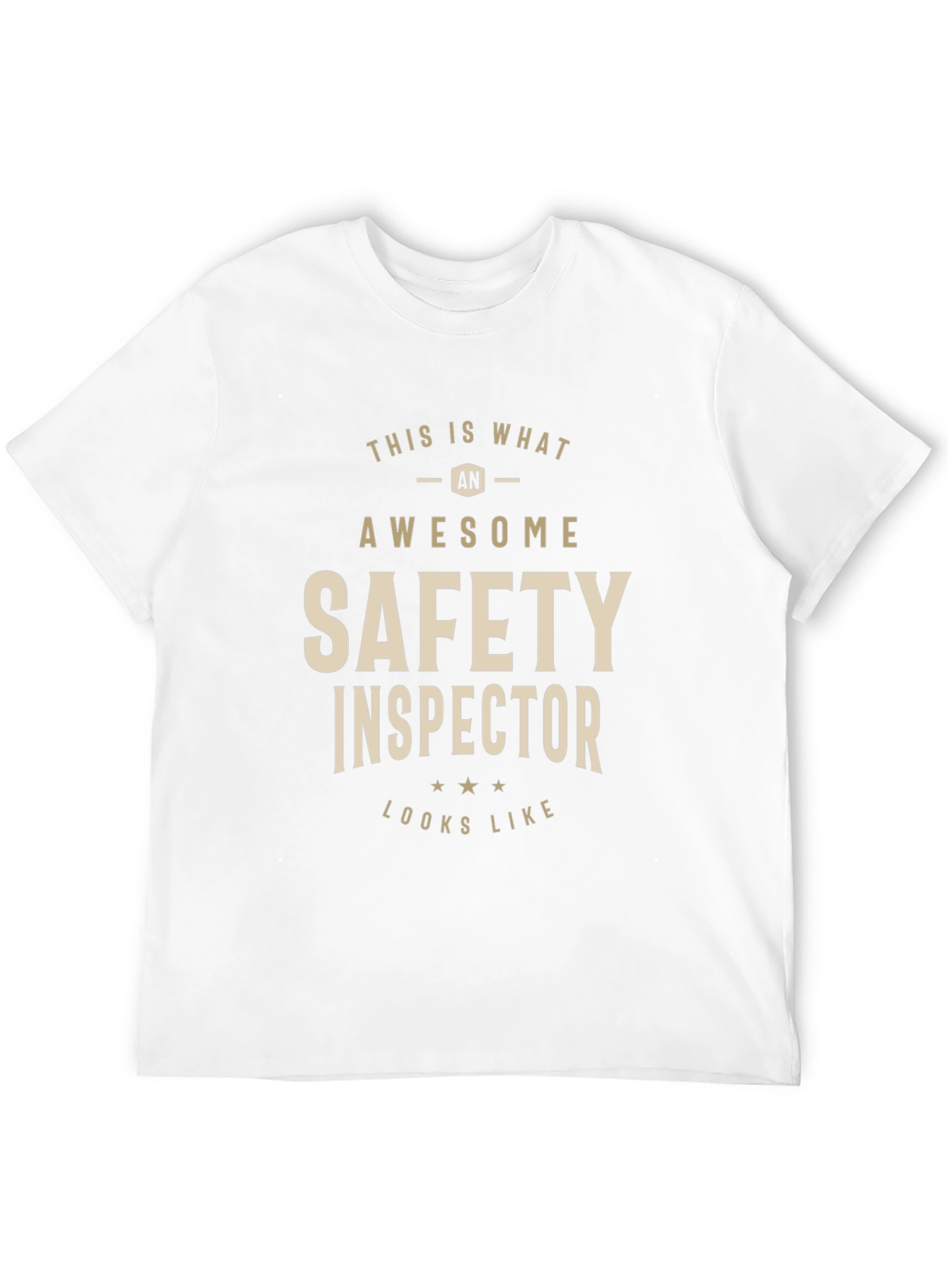Awesome Safety Inspector Graphic T-Shirt