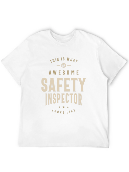 Awesome Safety Inspector Graphic T-Shirt