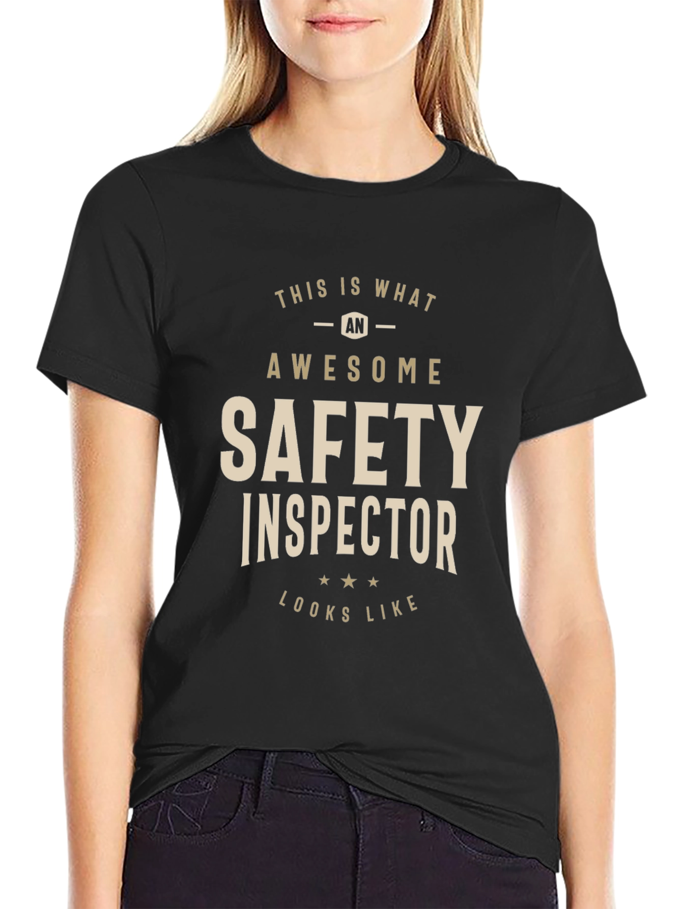 Awesome Safety Inspector Graphic T-Shirt