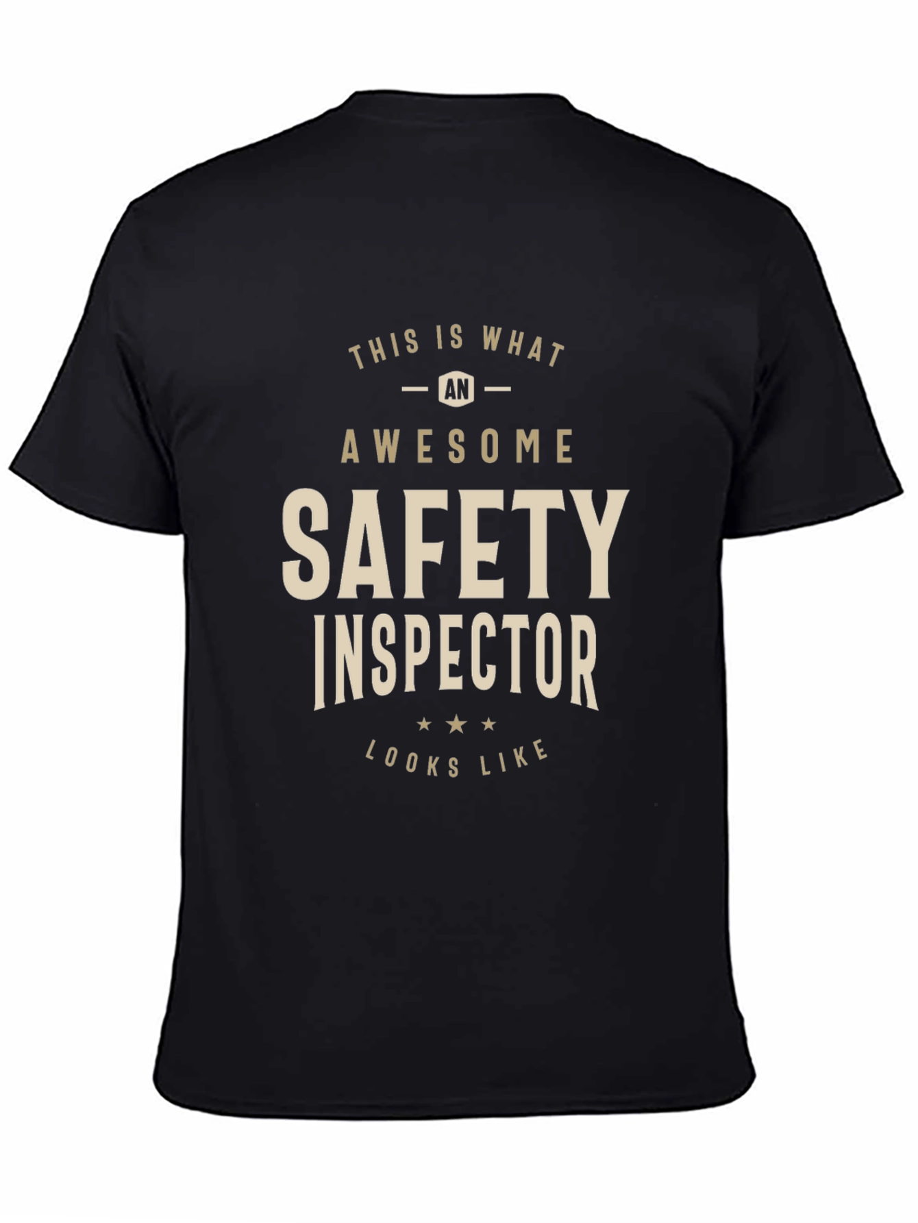 Awesome Safety Inspector Graphic T-Shirt