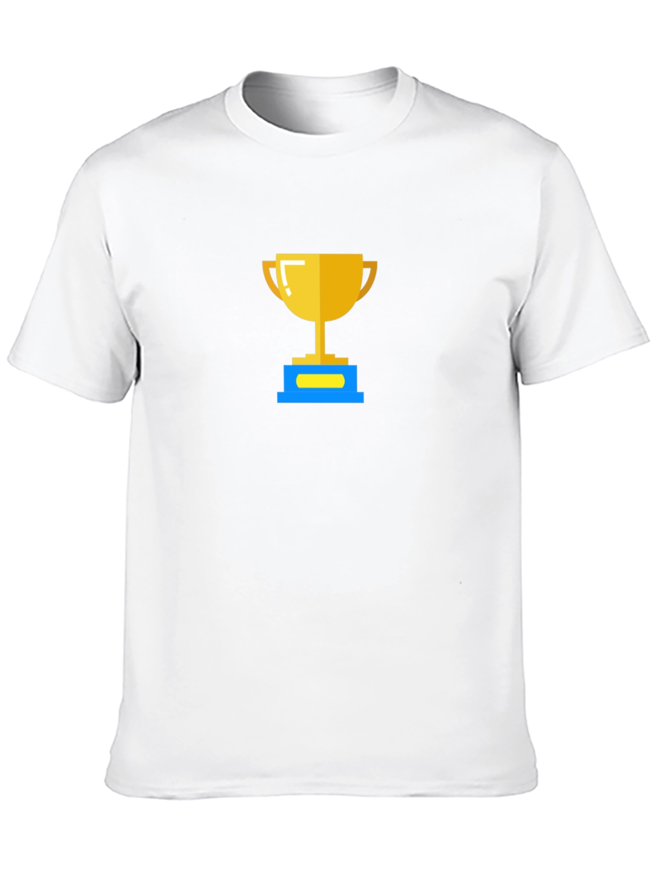 Gold Trophy Graphic Tee - Black