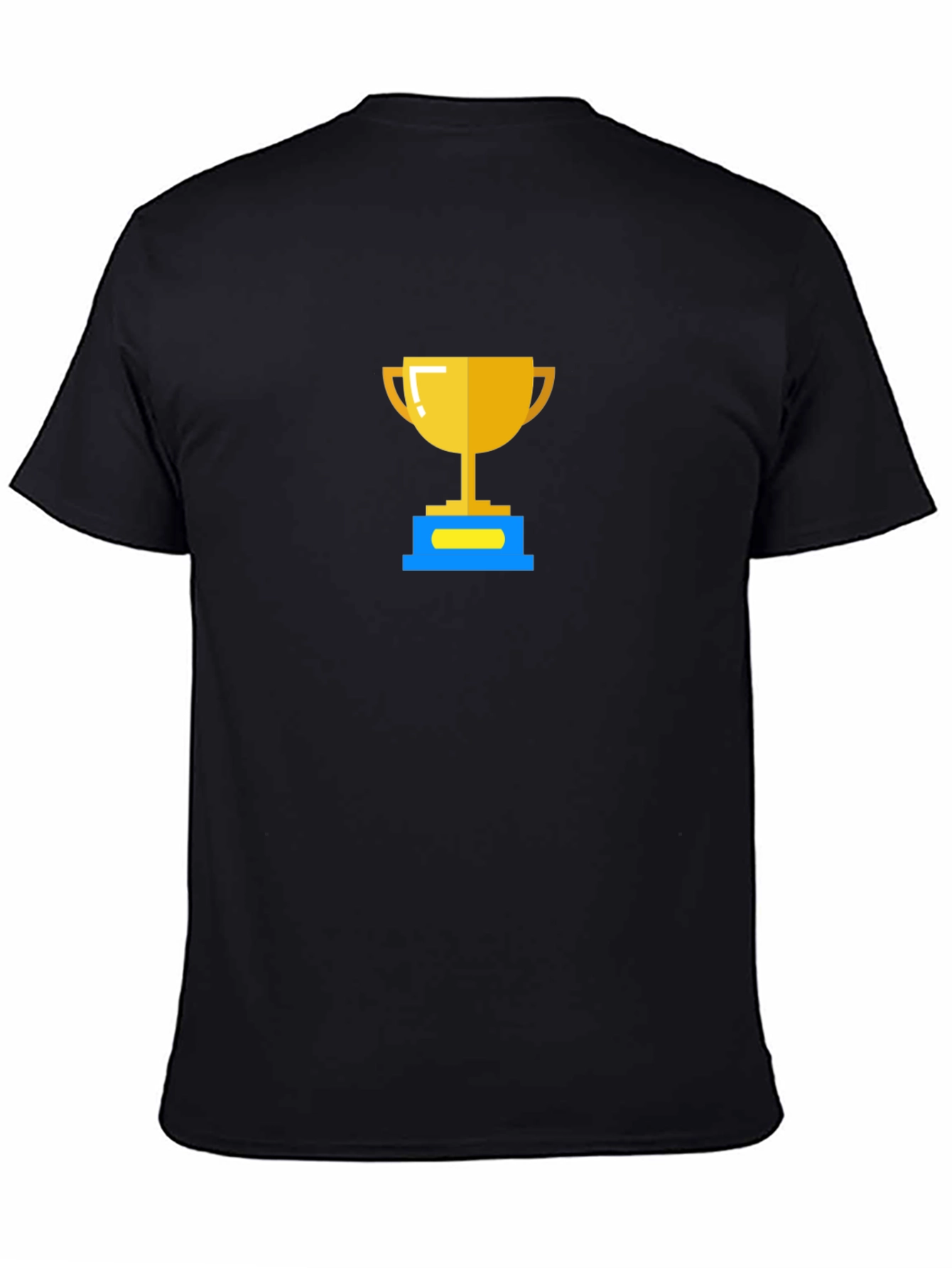 Gold Trophy Graphic Tee - Black
