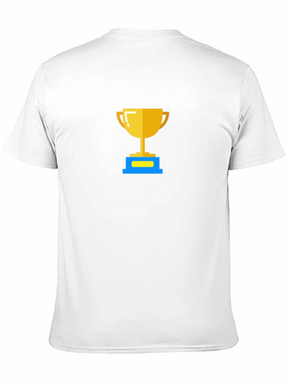 Gold Trophy Graphic Tee - Black