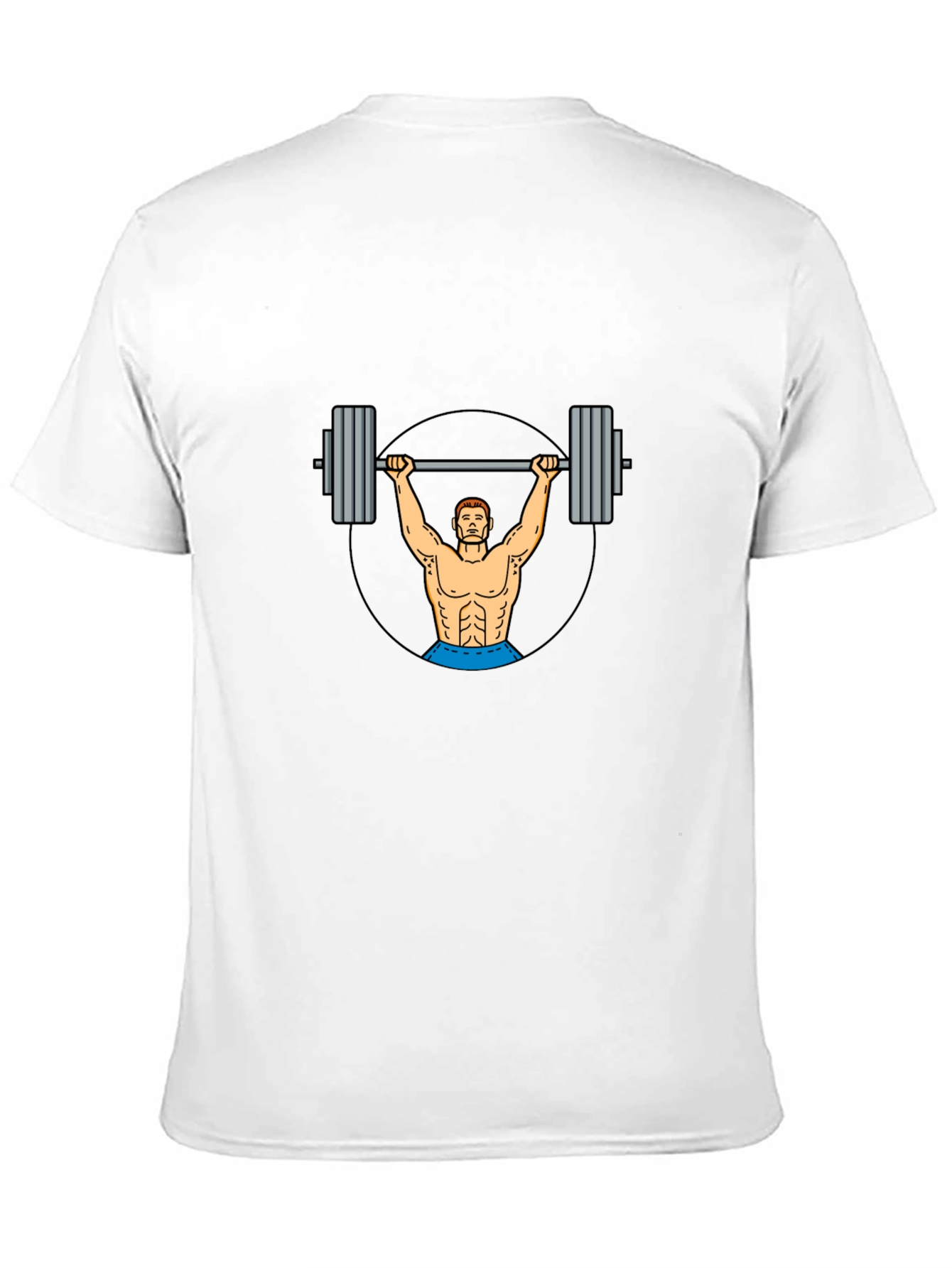 Weightlifter Graphic Tee - Black