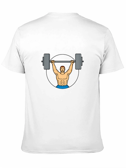 Weightlifter Graphic Tee - Black