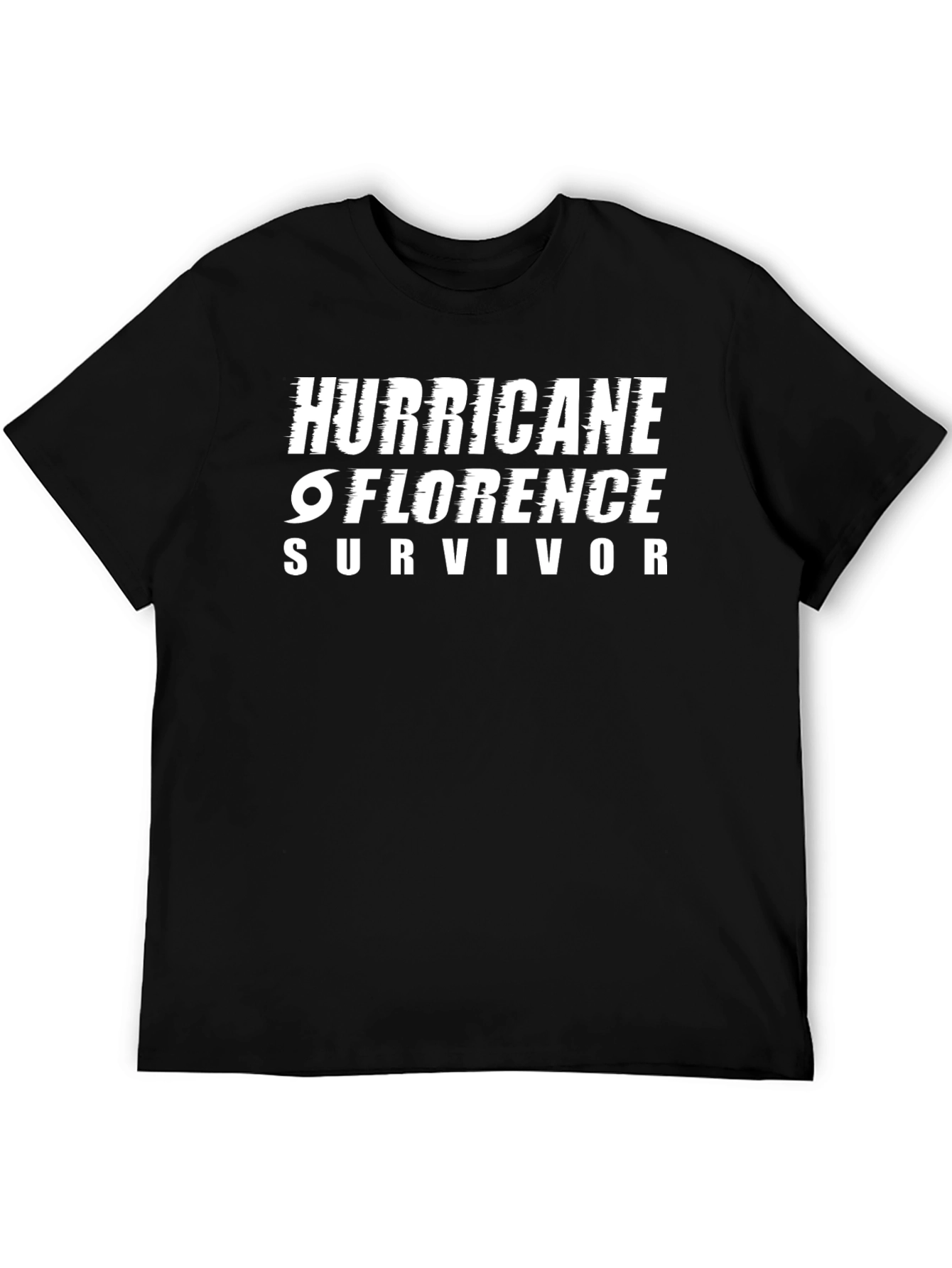Hurricane Florence Survivor T-Shirt Black