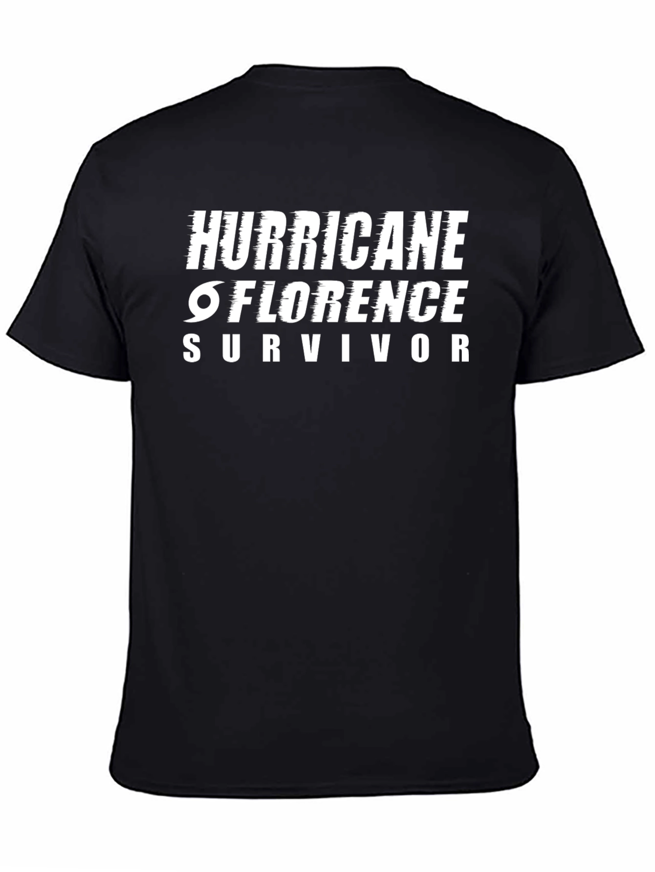 Hurricane Florence Survivor T-Shirt Black