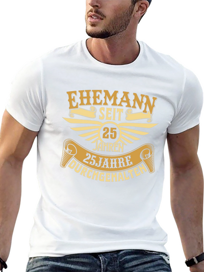 Ehemann Seit 25 Jahren T-Shirt - Anniversary Gift