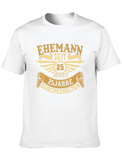 Ehemann Seit 25 Jahren T-Shirt - Anniversary Gift
