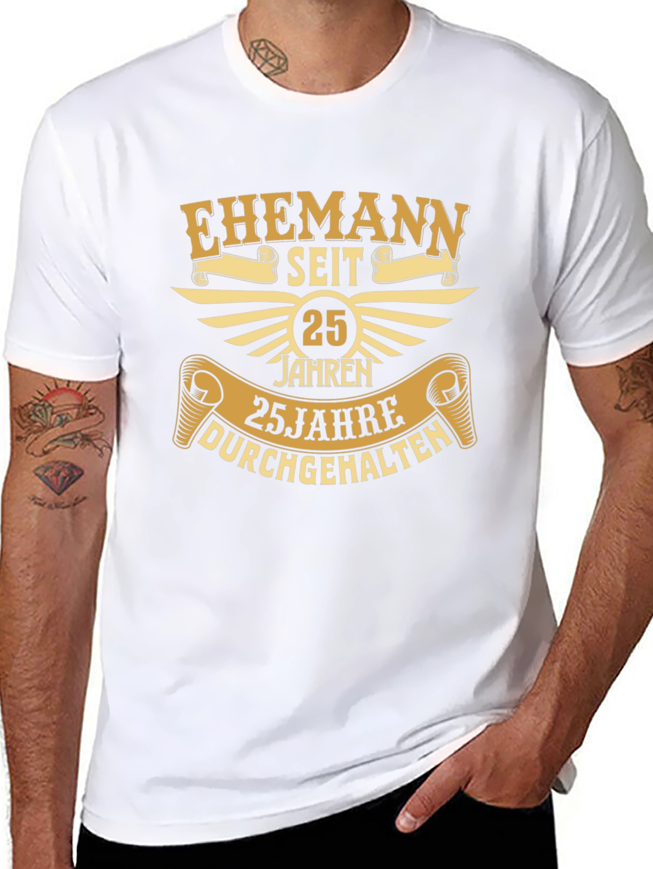 Ehemann Seit 25 Jahren T-Shirt - Anniversary Gift