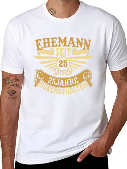 Ehemann Seit 25 Jahren T-Shirt - Anniversary Gift