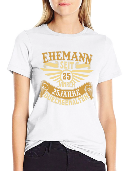 Ehemann Seit 25 Jahren T-Shirt - Anniversary Gift